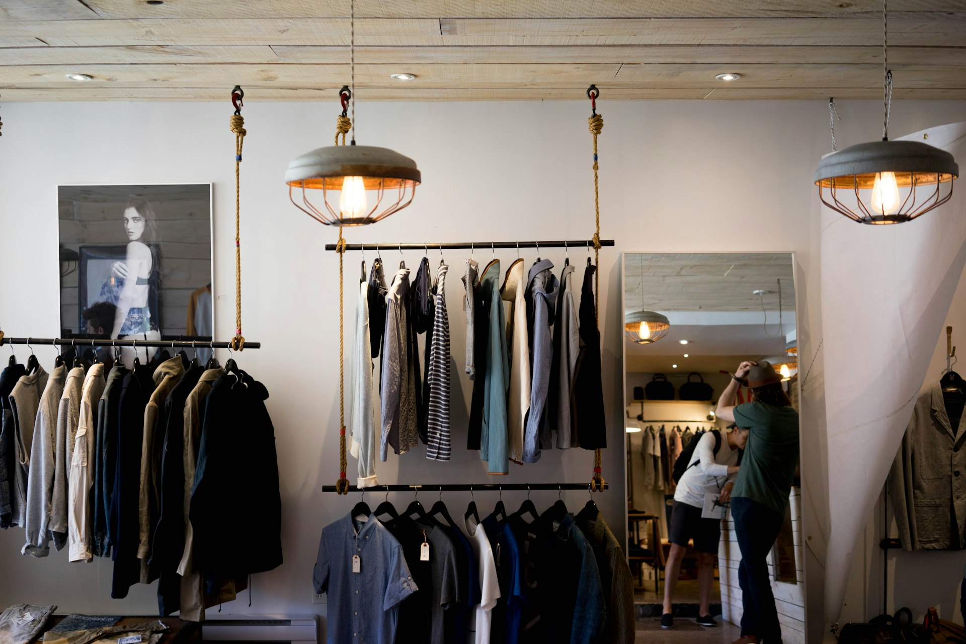 Kleiderständer im JANJON Store
